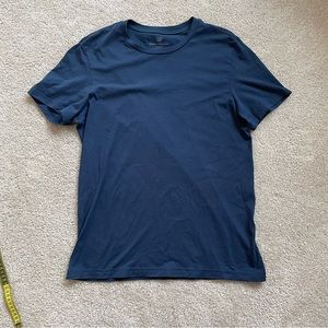 Mack Weldon Size Large Men’s Blue T Shirt 100% Pima Cotton